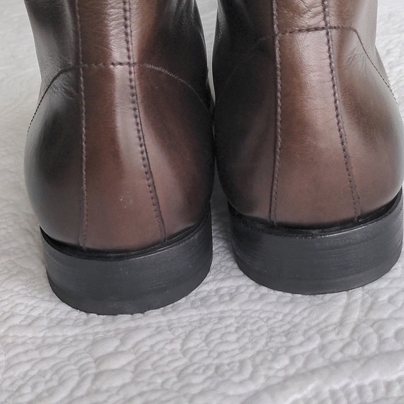 Prada Men's Brown Lace-up Boots - Picture 6 of 11